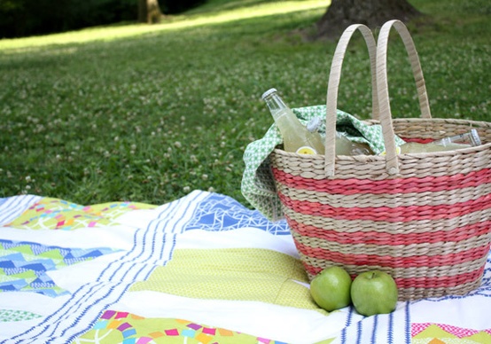 Un mantel para el picnic