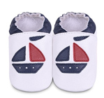 Zapatos para el bebé marinero