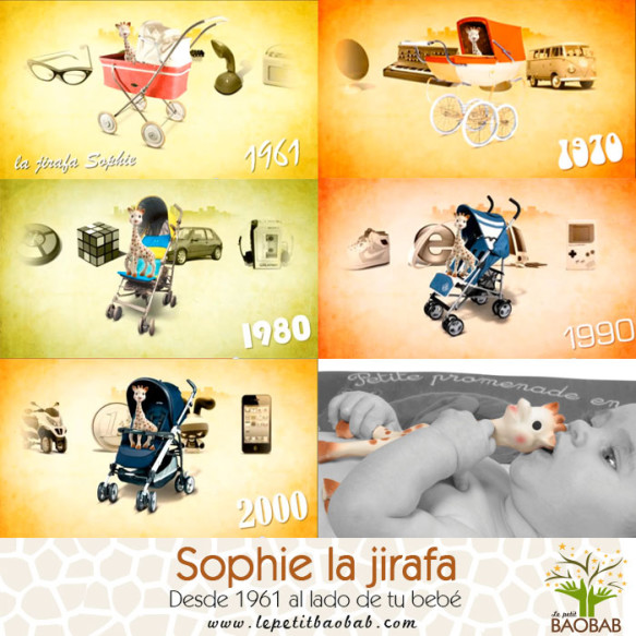 50 años de Sophie la Jirafa