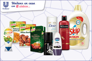 Unilever en casa con Ulabox, compras sencillas y buenas marcas