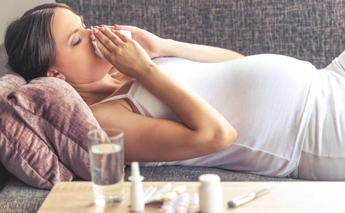Evitar la gripe si estás embarazada