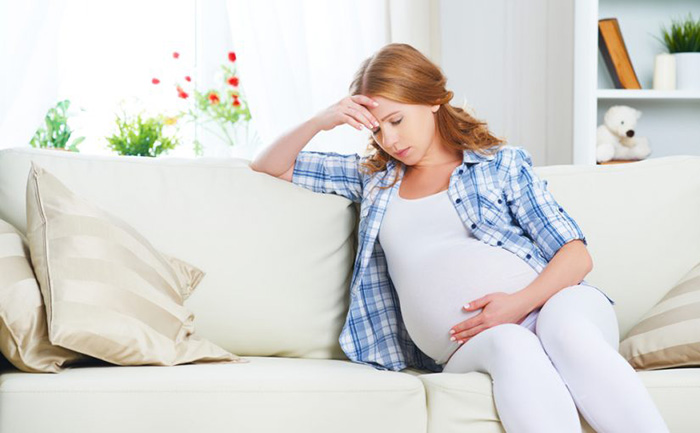 Molestias del tercer trimestre de embarazo
