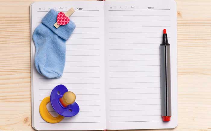 Escribir un diario del embarazo semana a semana